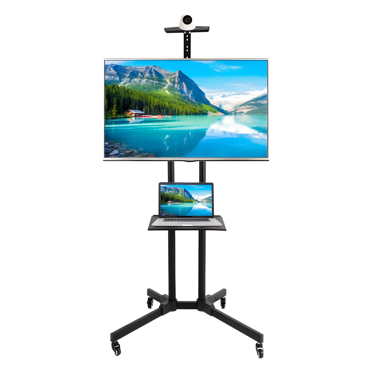 עגלת טלוויזיה ניידת ומעוצבת למסכים עד 75 אינץ' מבית LEXUS