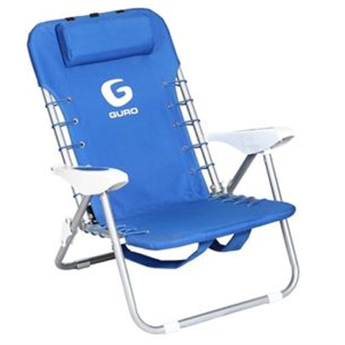 סט כיסאות חוף מתקפלים נוחים מבית GURU