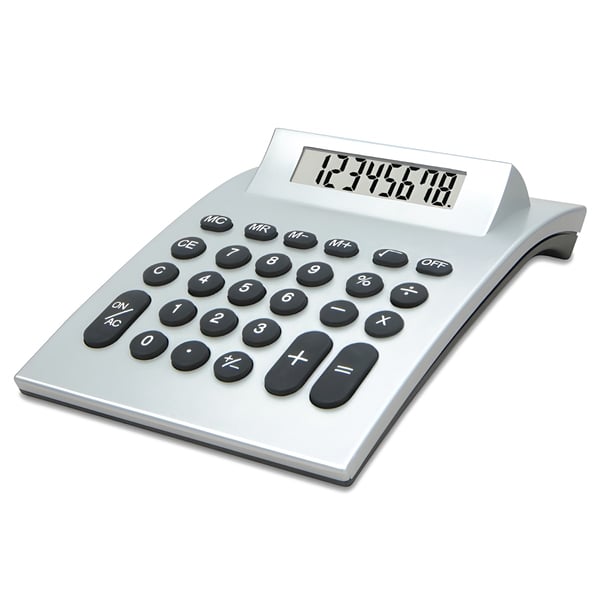 Silver Desktop Computer with Rubber Keys in Gift Package