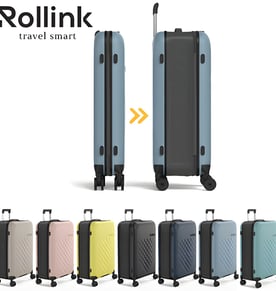 המזוודה המתקפלת FLEX - 360 SPINNER של Rollink