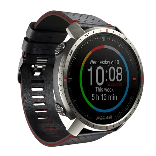 Polar Grit X Pro Titanium - שעון ריצה עם GPS מתקדם מבית POLAR
