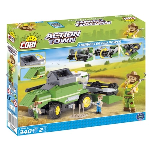 משחק בנייה יצירתי - קומביין חקלאי מרהיב