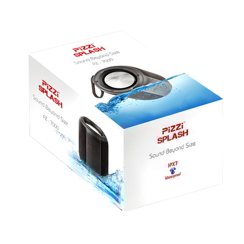 רמקול עמיד למים PiZZi SPLASH 10W עם סאונד 360