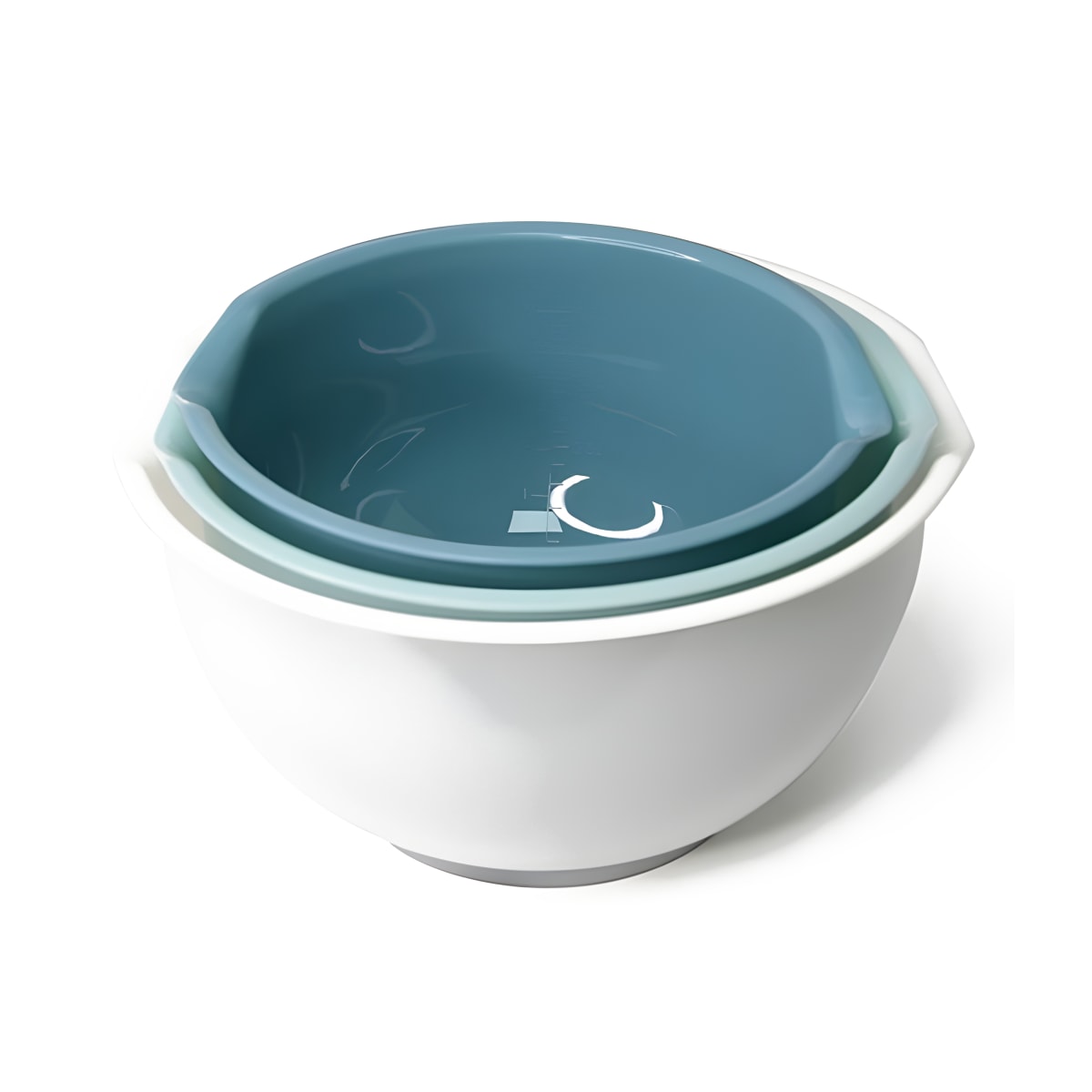 סט 3 קערות ערבול מפלסטיק איכותיות למטבח מבית DOLCE ITALIANO