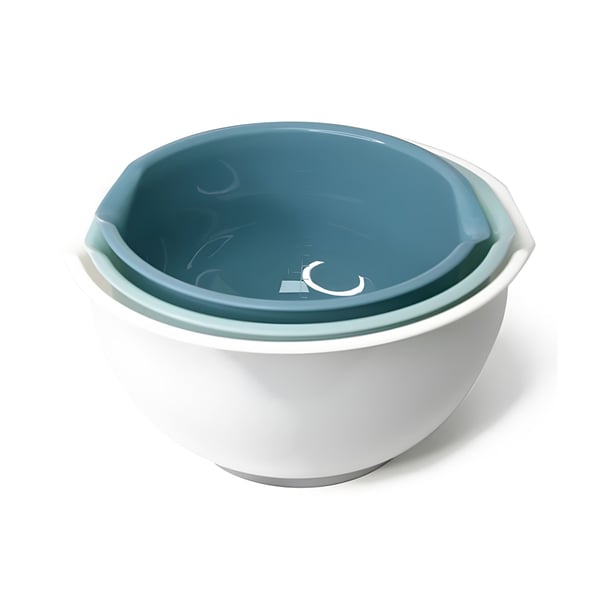 סט 3 קערות ערבול מפלסטיק איכותיות למטבח מבית DOLCE ITALIANO