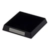 Stylish Metal and Faux Leather Desktop Organizer Tray - Lumistar
