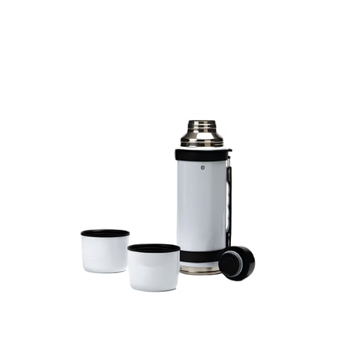 תרמוס נירוסטה פולו סוויס 1.1 ליטר עם 2 כוסות