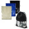 Luxurious Non-Woven Bag with Clear Window - Velvet Texture 32X43.5 cm