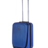כחול - מזוודת עליה למטוס SWISS BRUSH '20 תא לפטופ קדמי