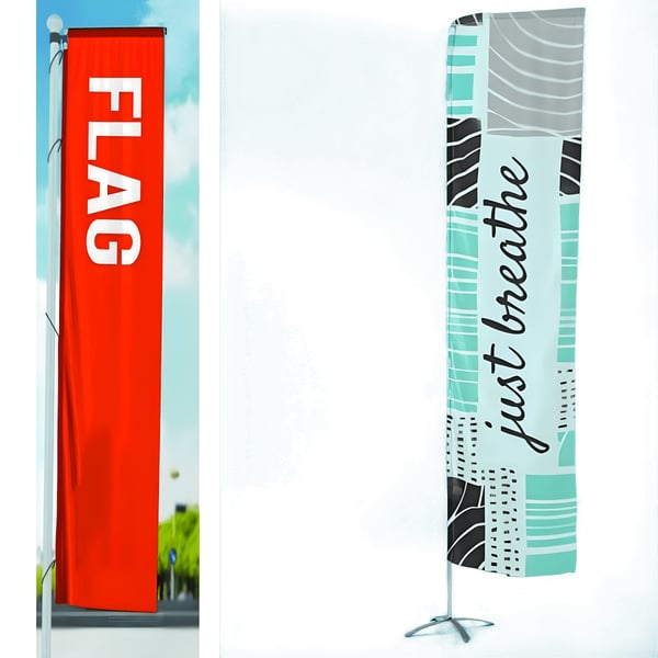 דגל סיני על מוט