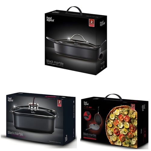 Elegant Cookware and Grill Set by FOOD APPEAL
