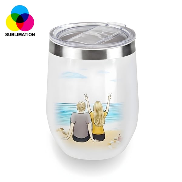 Stainless Steel Thermal Drink Cup – Sublimation Ready