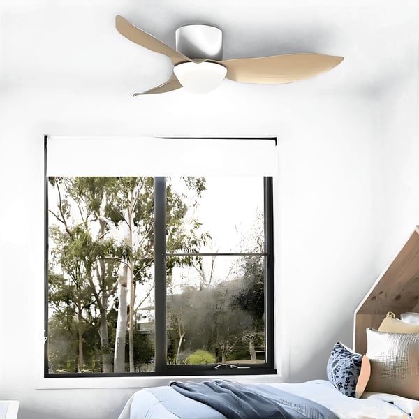 46" Ceiling Fan with Remote and Powerful DC Motor by Semicom