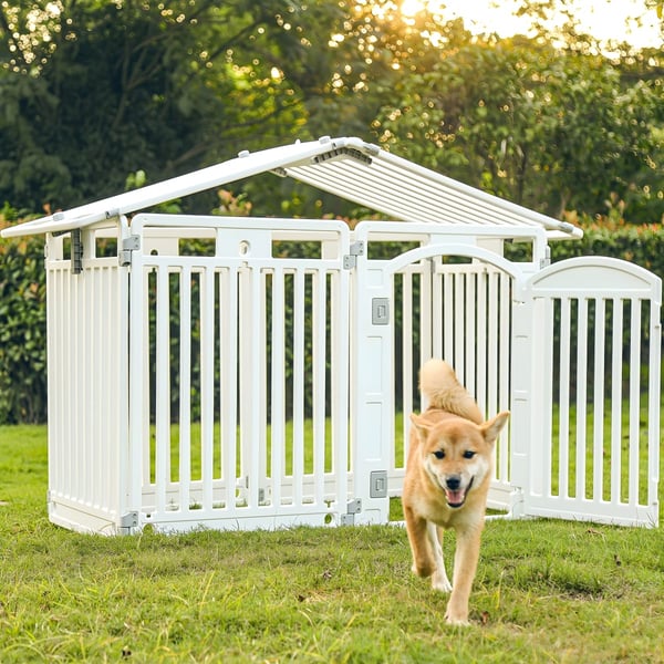 Modular Dog Enclosure for Home and Yard - LONA Model