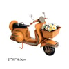 Vintage Scooter Decorated with Flowers