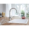 GROHE Concetto Chrome Pull-Out Kitchen Faucet