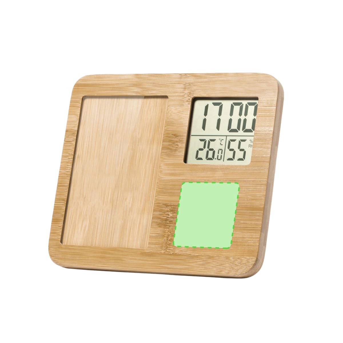 תחנת מזג אוויר עם מסגרת לתמונה קרנט