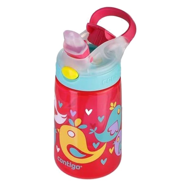 GIZMO Red Water Bottle for Kids - Enjoyable Hydration Experience