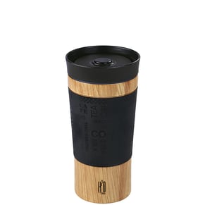 ספל תרמי חם/קר 400 מ"ל גימור WOOD מבית H2O-Pro