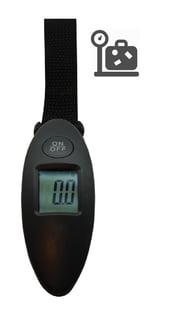 משקל דיגיטלי למזוודה עד 40 ק”ג - מתנה אידיאלית לטסים