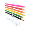 Colored Pencil Holder with 6 Pencils