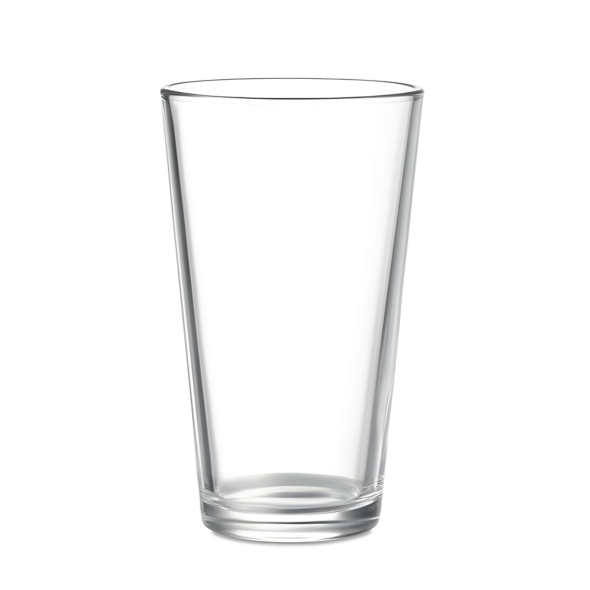 כוס זכוכית קונית לשימוש חוזר – 300 מ"ל