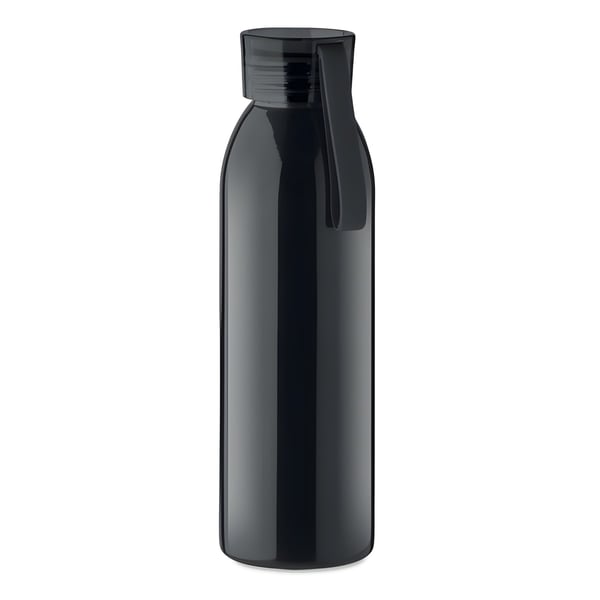 Single-Wall Stainless Steel Bottle with PP Lid and Silicone Hanger