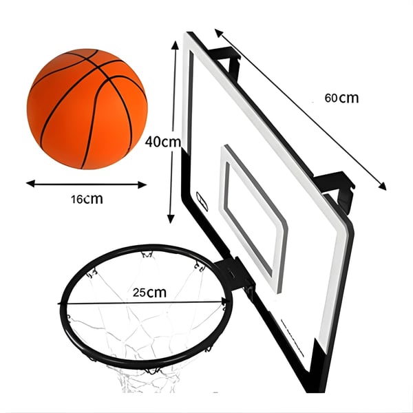 Portable and Foldable Basketball Hoop for Indoor and Outdoor Use