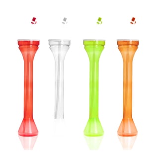 בקבוק שתיה גדול עם מברשת מתכווננת 900 מ"ל - שותפויות שתיה נוחות