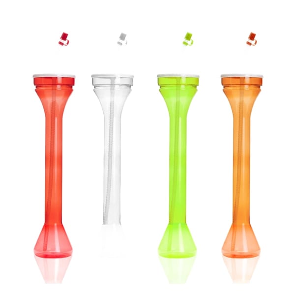 Large Drinking Bottle with Adjustable Straw 900ml - Convenient Hydration