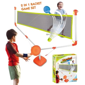 Outdoor Play Set with Rackets and Balls