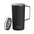 ASOBU 600ml Stainless Steel Thermal Mug with Ceramic Coating and Tritan Lid