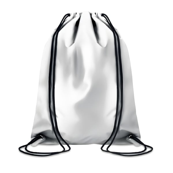 High-Reflective Drawstring Bag in 190T Polyester