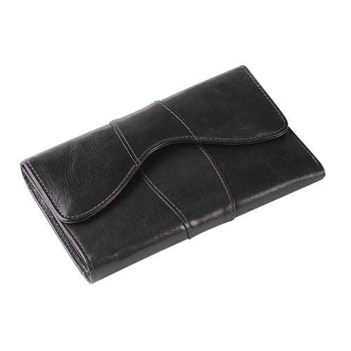 ארנק אשה מעור  - שחור