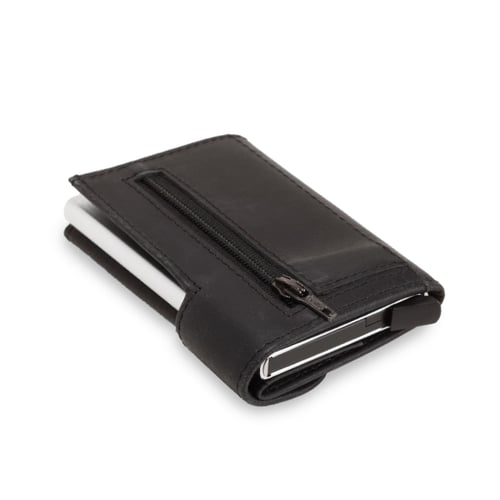 ארנק עור איטלקי יוקרתי עם הגנת NFC ו-RFID