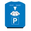 Smart Parking Card with Built-in Ice Scraper
