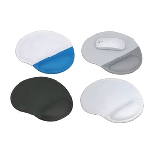 משטח עכבר עם כרית ג'ל ארגונומית