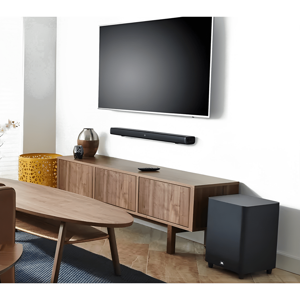 מקרן קול אלחוטי עם סאב וופר JBL