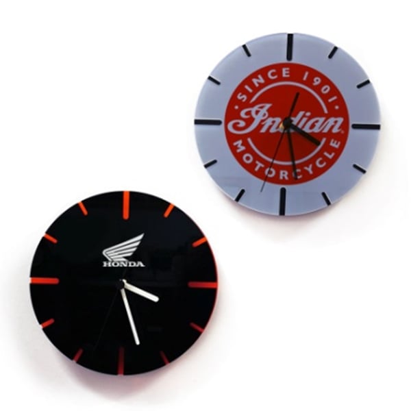 שעון קיר דגם דאבל באבל – עיצוב מודרני