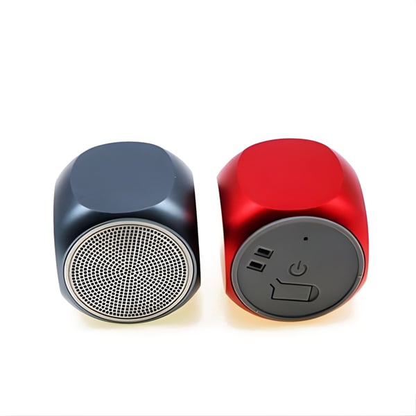Portable Mini Square Speaker with High-Quality Sound