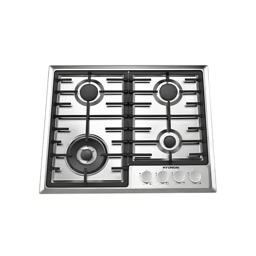 כיריים נירוסטה 4 להבות מבית HYUNDAI - חסל מלאי