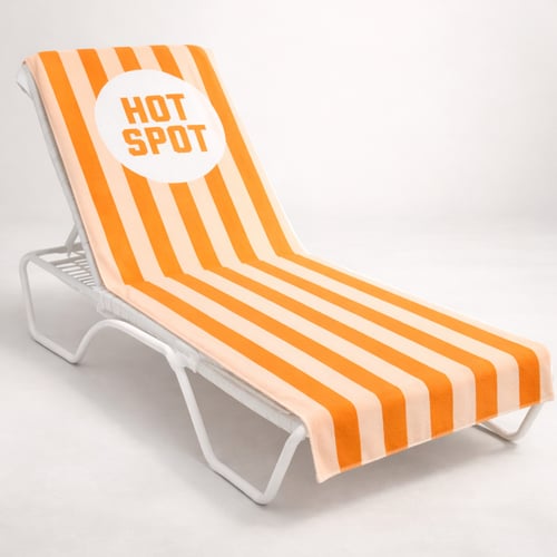 Colorful Print Sunbed Towel for Ultimate Relaxation