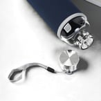 "מיסטר גלאס" בקבוק זכוכית אקולוגי עם כיסוי ניאופרן