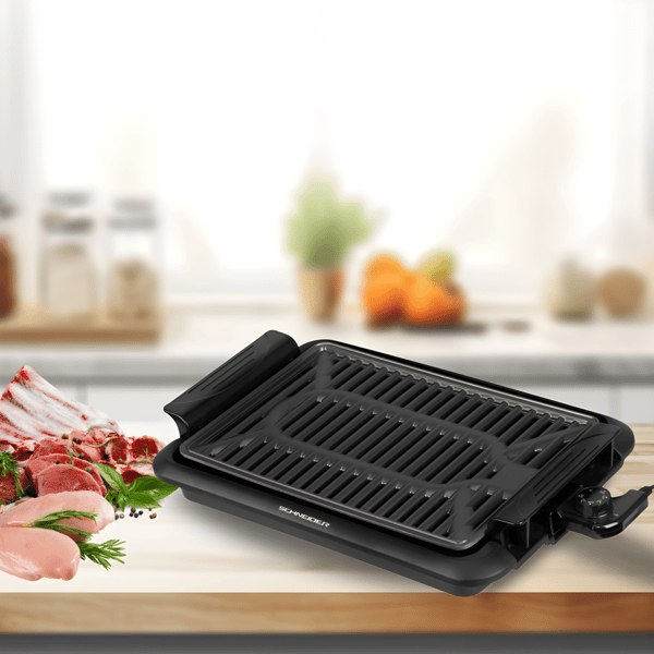 Powerful 1200W Electric Grill by Schneider