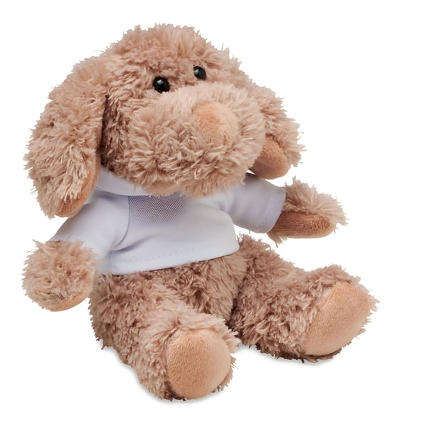 Plush Dog with Hooded Sweater for Sublimation Printing