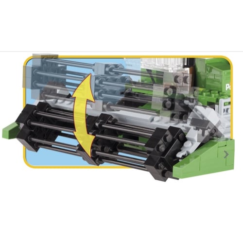 משחק בנייה יצירתי - קומביין חקלאי מרהיב