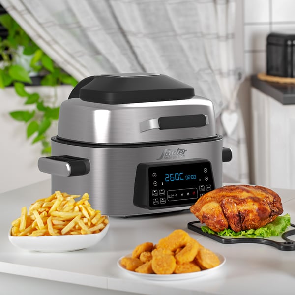 Powerful Electric Grill by Sauter - Clean Cooking Solution