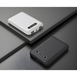 Compact Power Bank with Digital Display 6000MAH