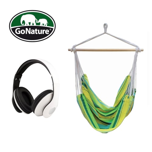 ערסל ישיבה Go Nature עם אוזניות מתקפלות מקצועיות