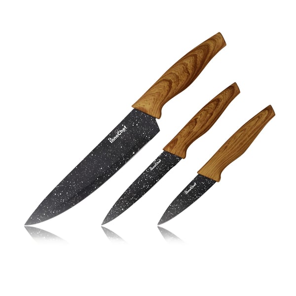 סט סכינים וקרש חיתוך בוצ'ר מקצועי